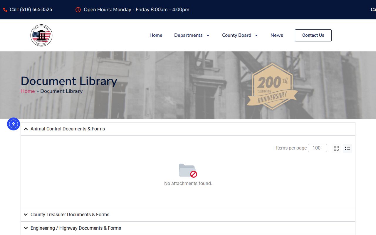 Clay County document library for court-related forms and public materials